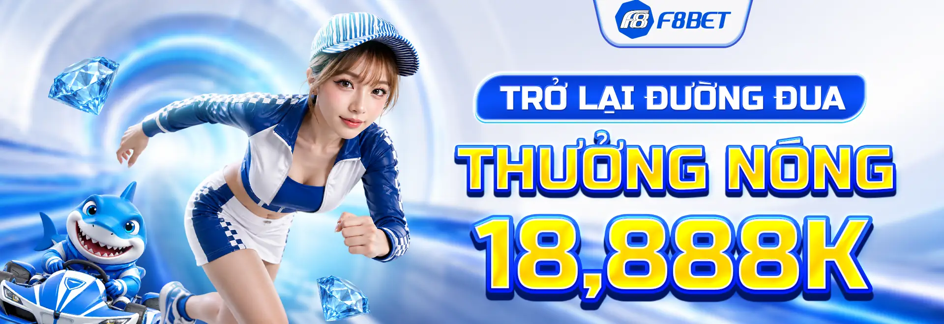 banner trang chủ f8bet trở lại thưởng 18888k